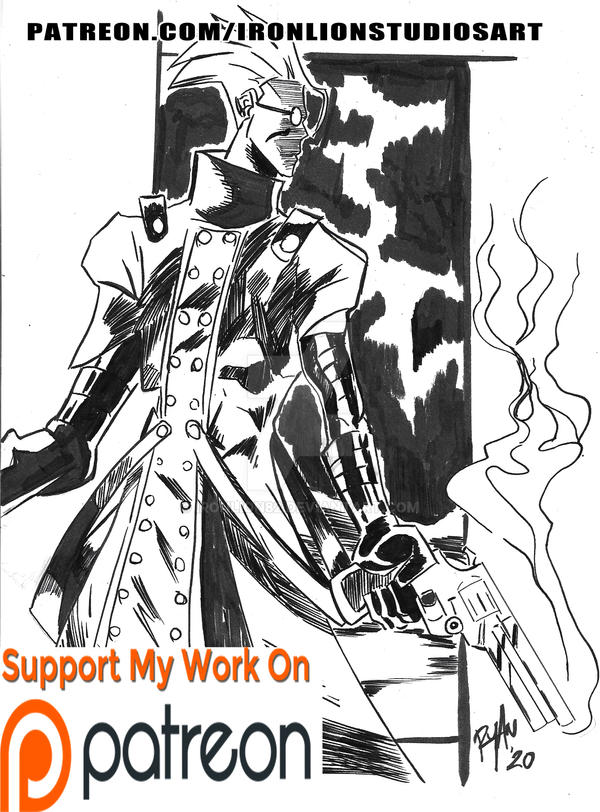 Trigun_Vash the Stampede by IronLion82 on DeviantArt