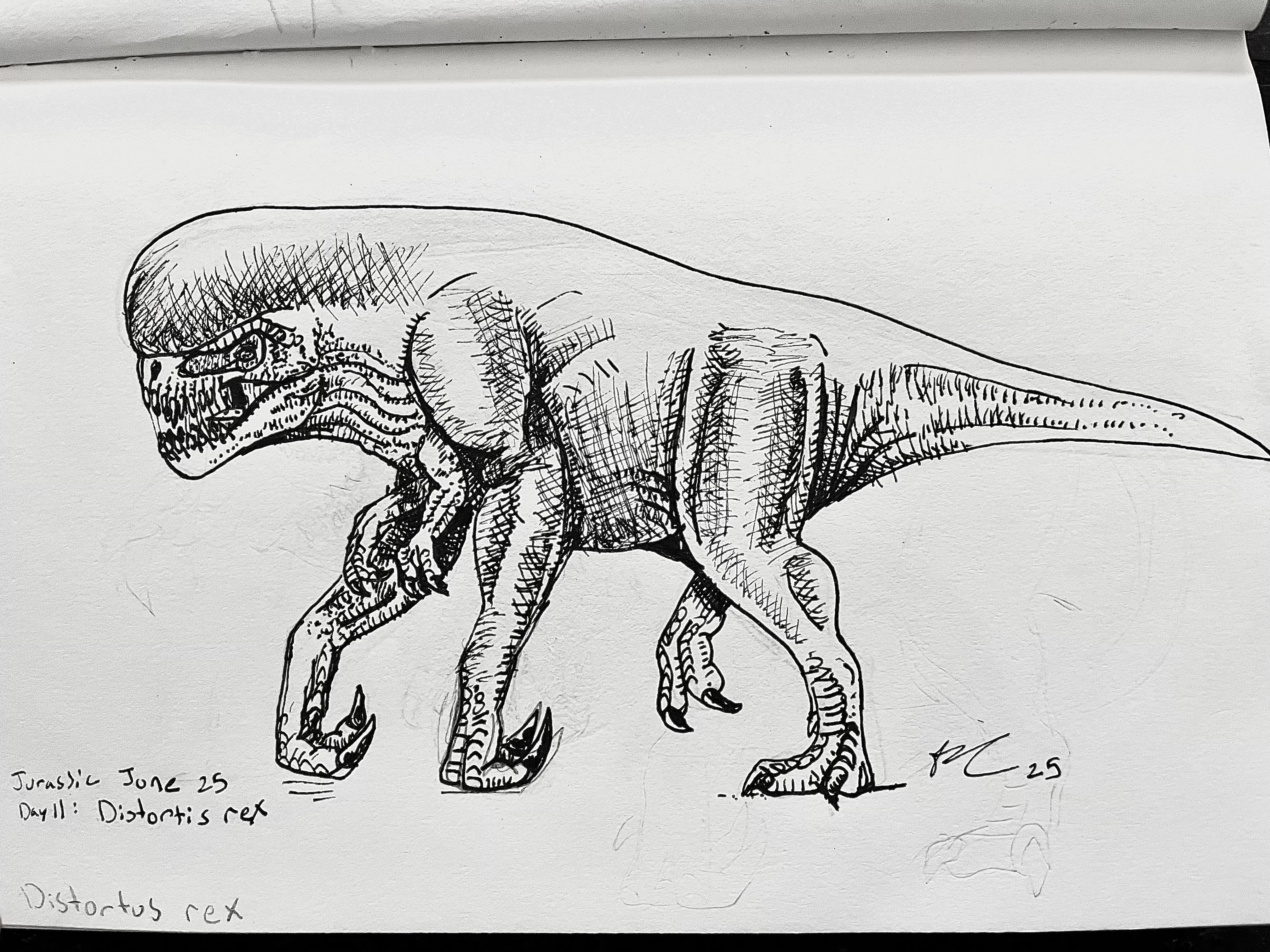 Jurassic June 2025 day 11: Distortus Rex by Chichesterraptor99 on ...