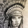 american native girl