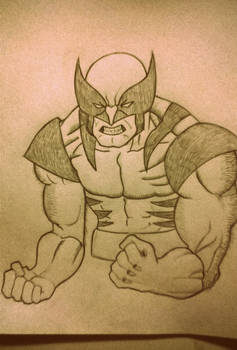 #dailysketch - 1 - Wolverine