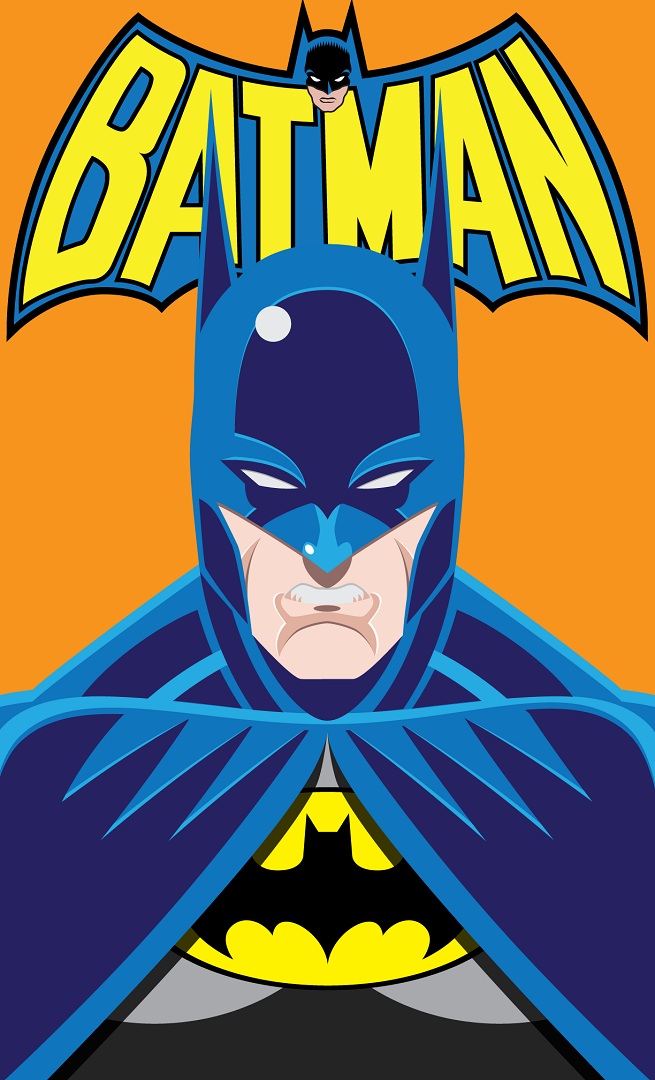 Batman Vintage Portrait by Superheroics on DeviantArt