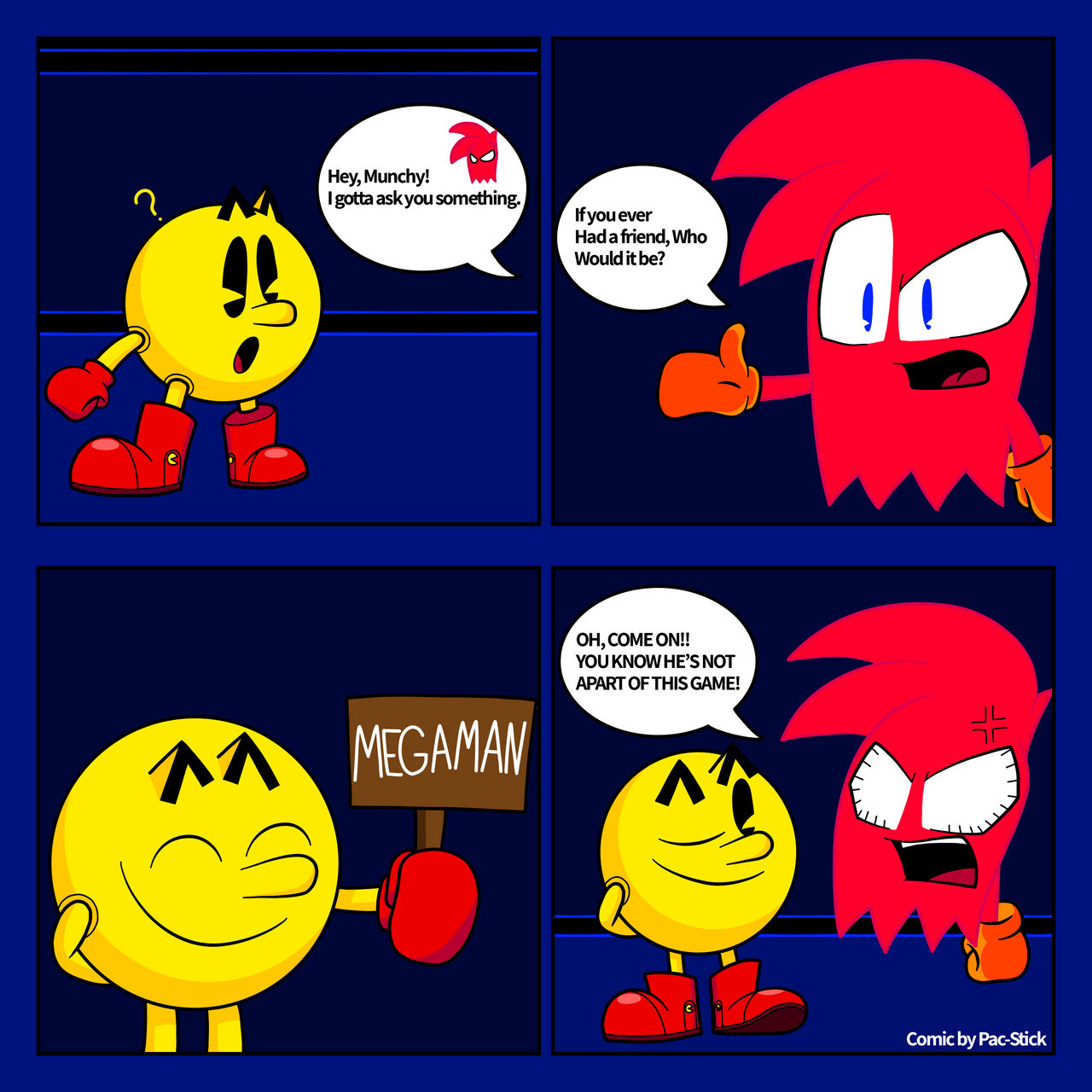 Pacman Sticknodee Pac-Mans Friend by Pac-Stick on DeviantArt