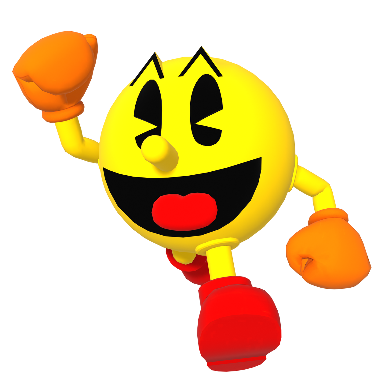 Pacman Sticknodee Pac-man render by Pac-Stick on DeviantArt