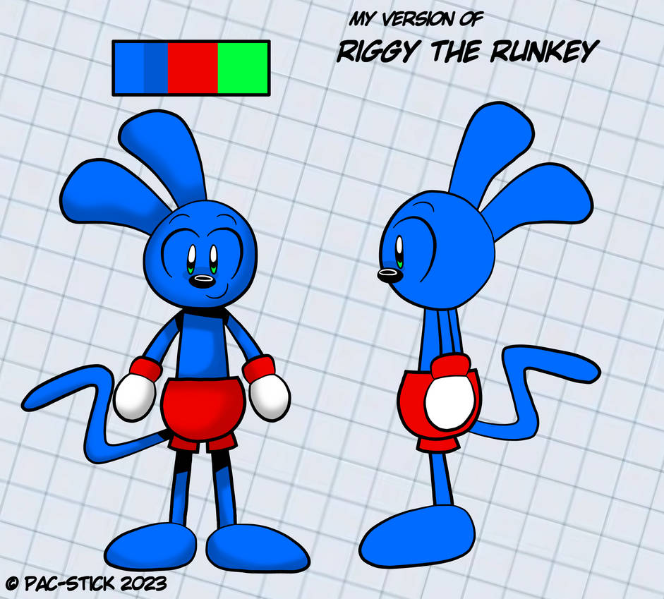 Riggy The Runkey Reference Sheet by PacStick on DeviantArt