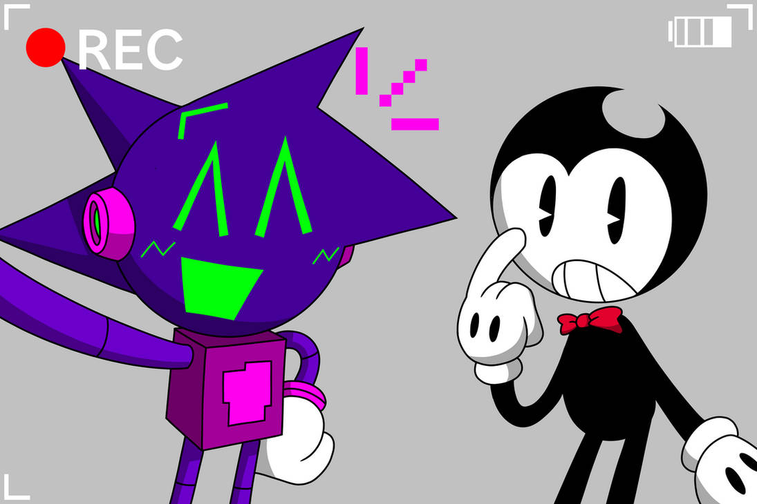 Pac Ink Deviantart An 8-bit Robot and an Ink Demon by Pac-Stick on DeviantArt