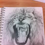 Lion roar sketch