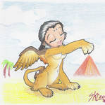 A very clean sphinx by noire-arc-en-ciel