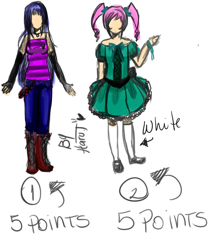 Adoptable Clothing ! 5 Points