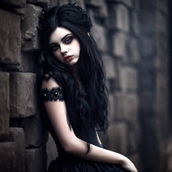 Goth Girl Wall