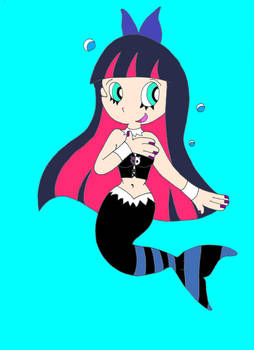 Stocking mermaid