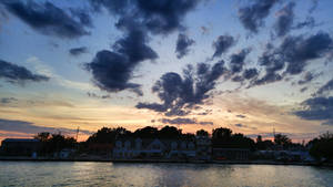 clouds. port dover