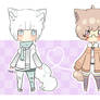 chibi kemonomimi adopts closed