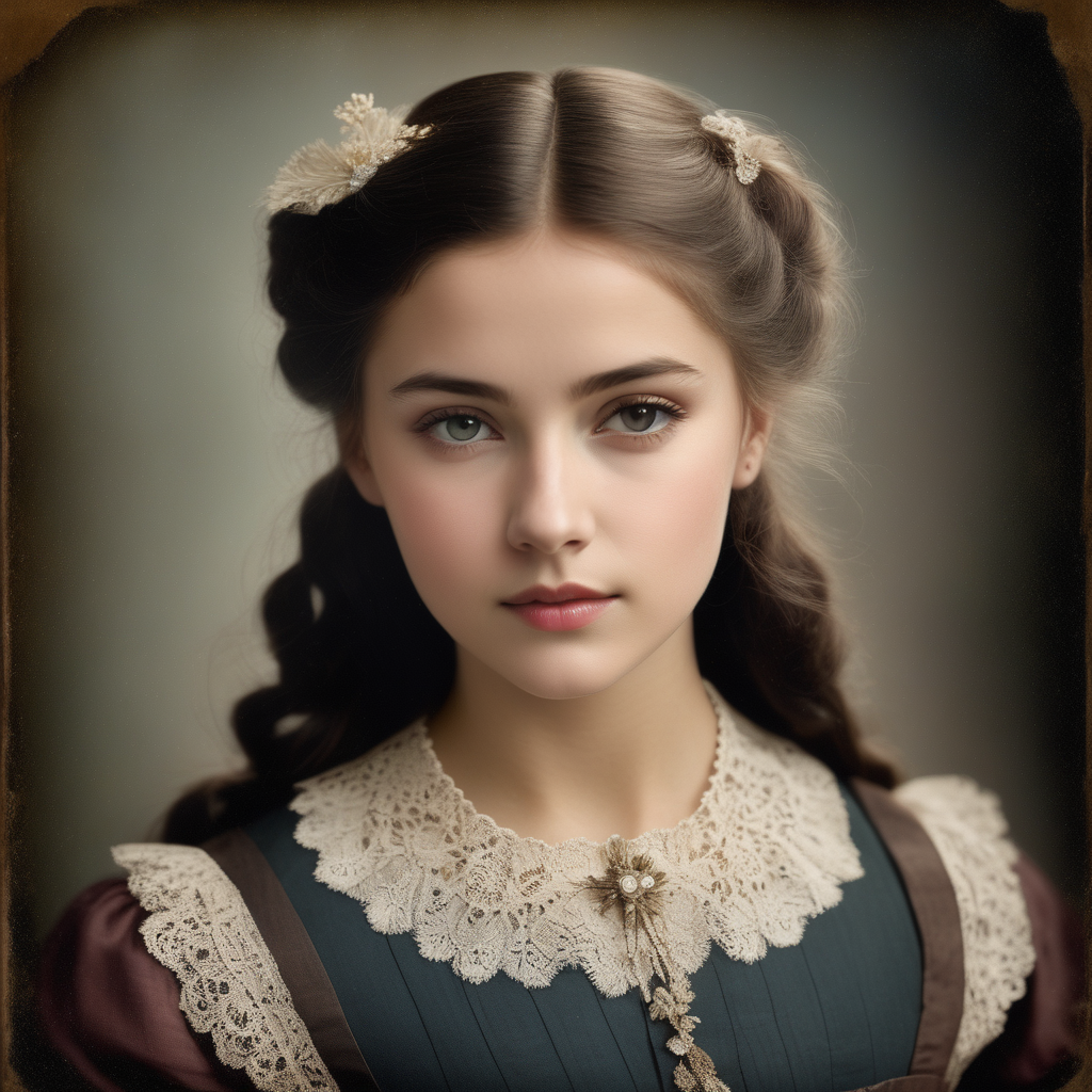 Portrait-1880s-style-young-studio-portrait--girl-v by ...