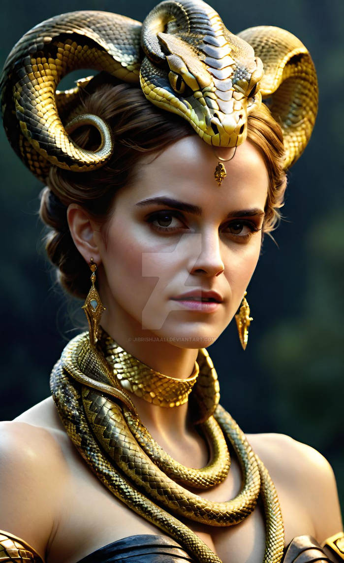 Snake Goddess by jibrishjaali on DeviantArt