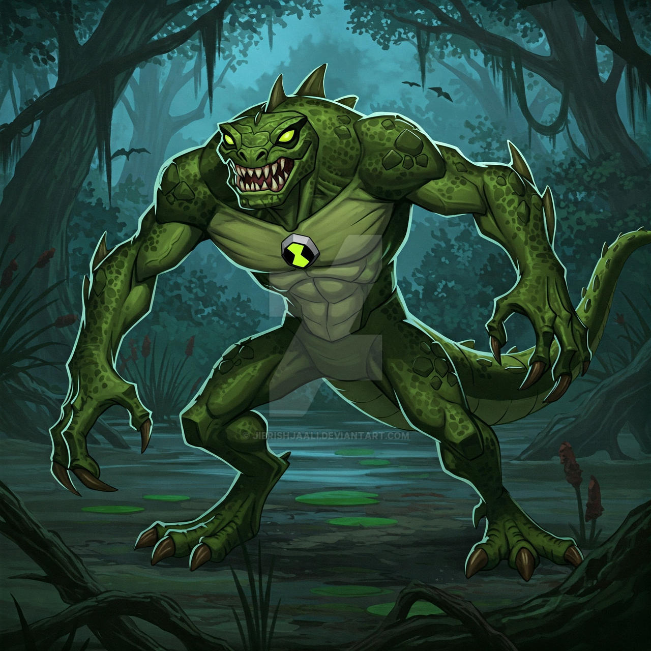 Ben Lizard Lizard as a Ben 10 alien by jibrishjaali on DeviantArt