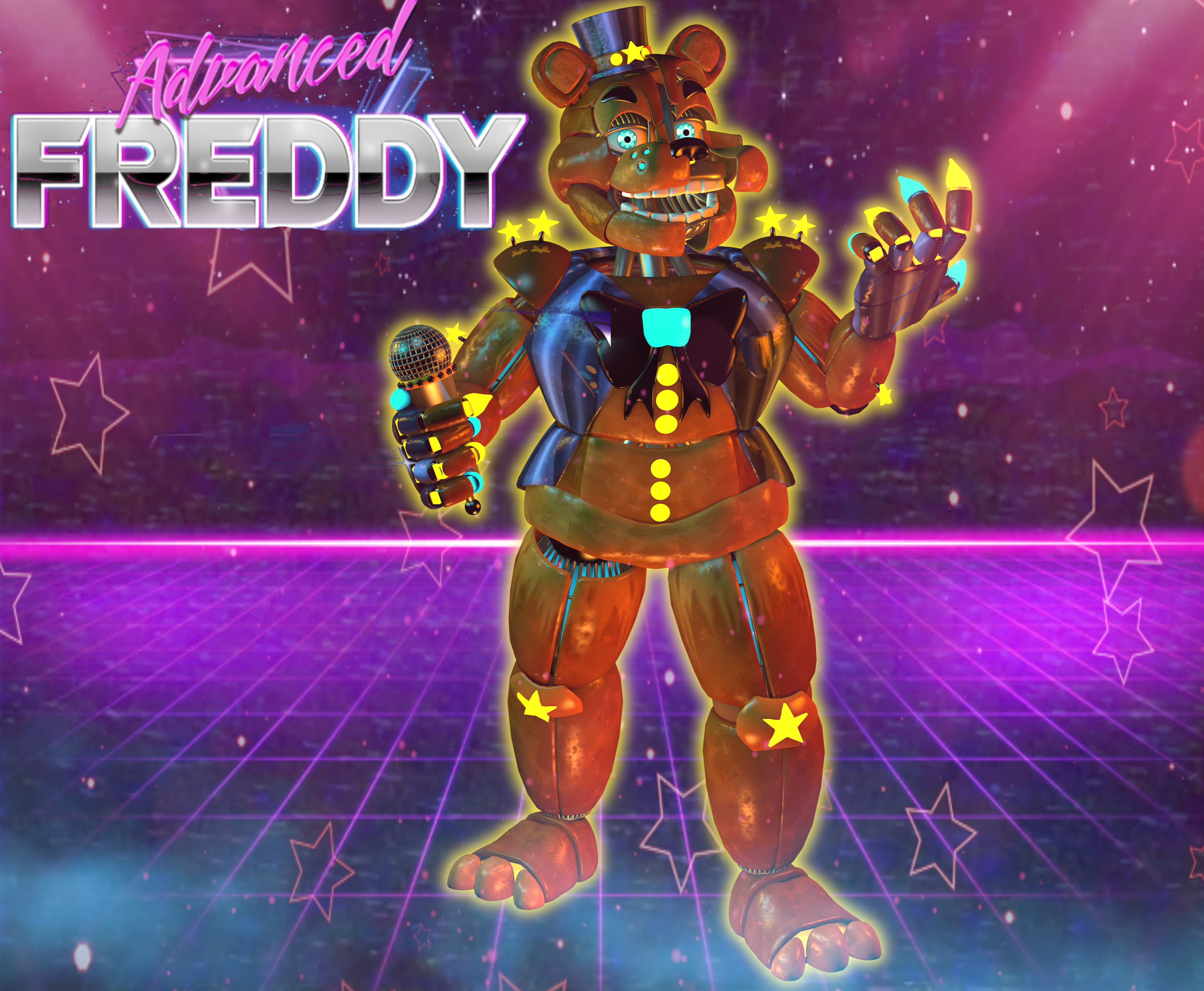 C4D/FNaF) Lockjaw Remastered by AndroidGamer143 on DeviantArt