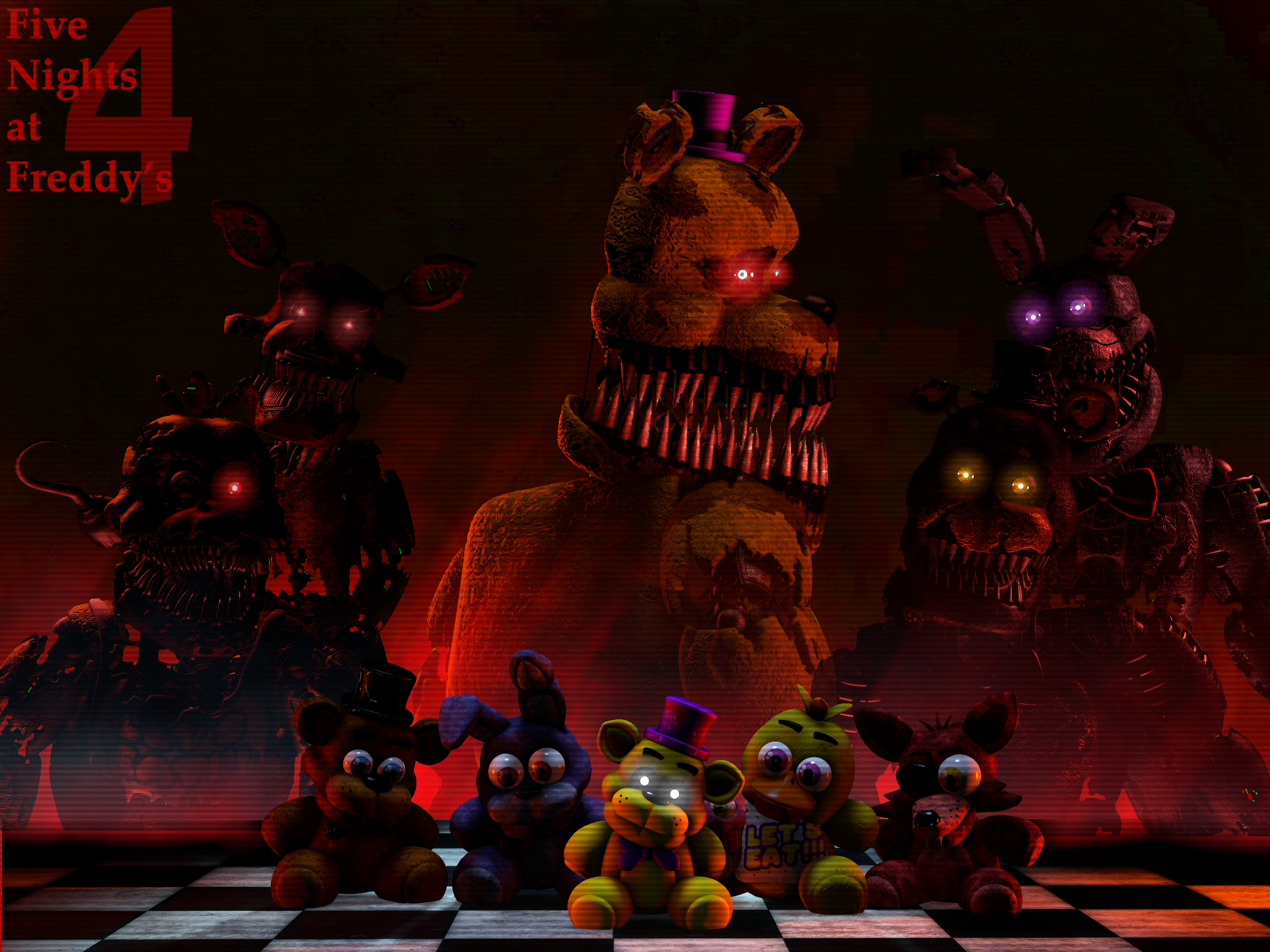 SFM] Five Nights at Freddy's 4 - 5th Anniversary by Mountroid on DeviantArt