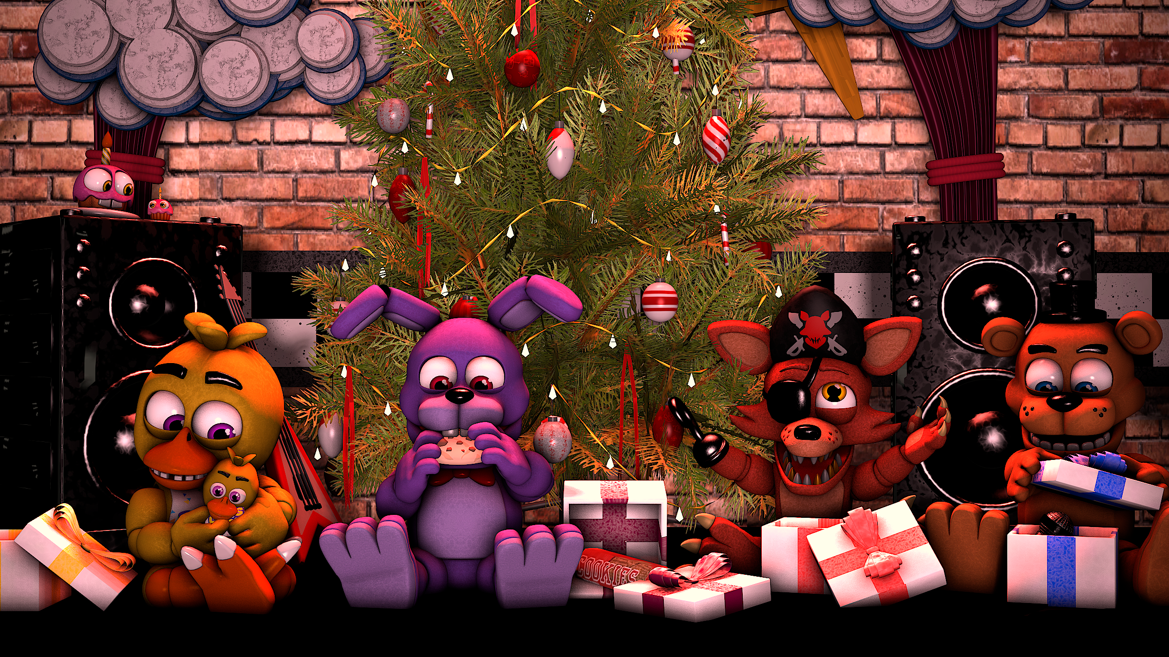 Nabnab 💙🥺 in 2023  Happy xmas, Garten, Fnaf