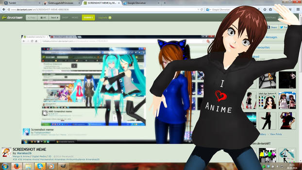 Screenshot meme because why not [MMD]