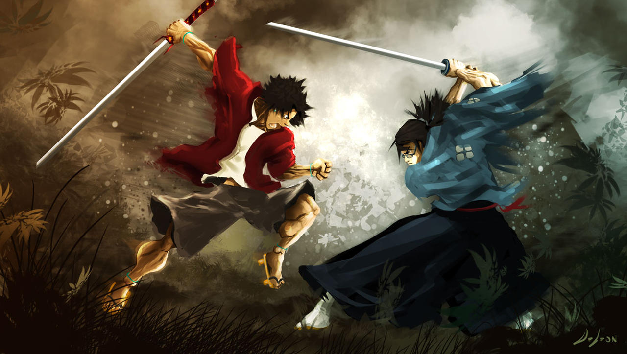 FAN ART SAMURAI CHAMPLOO