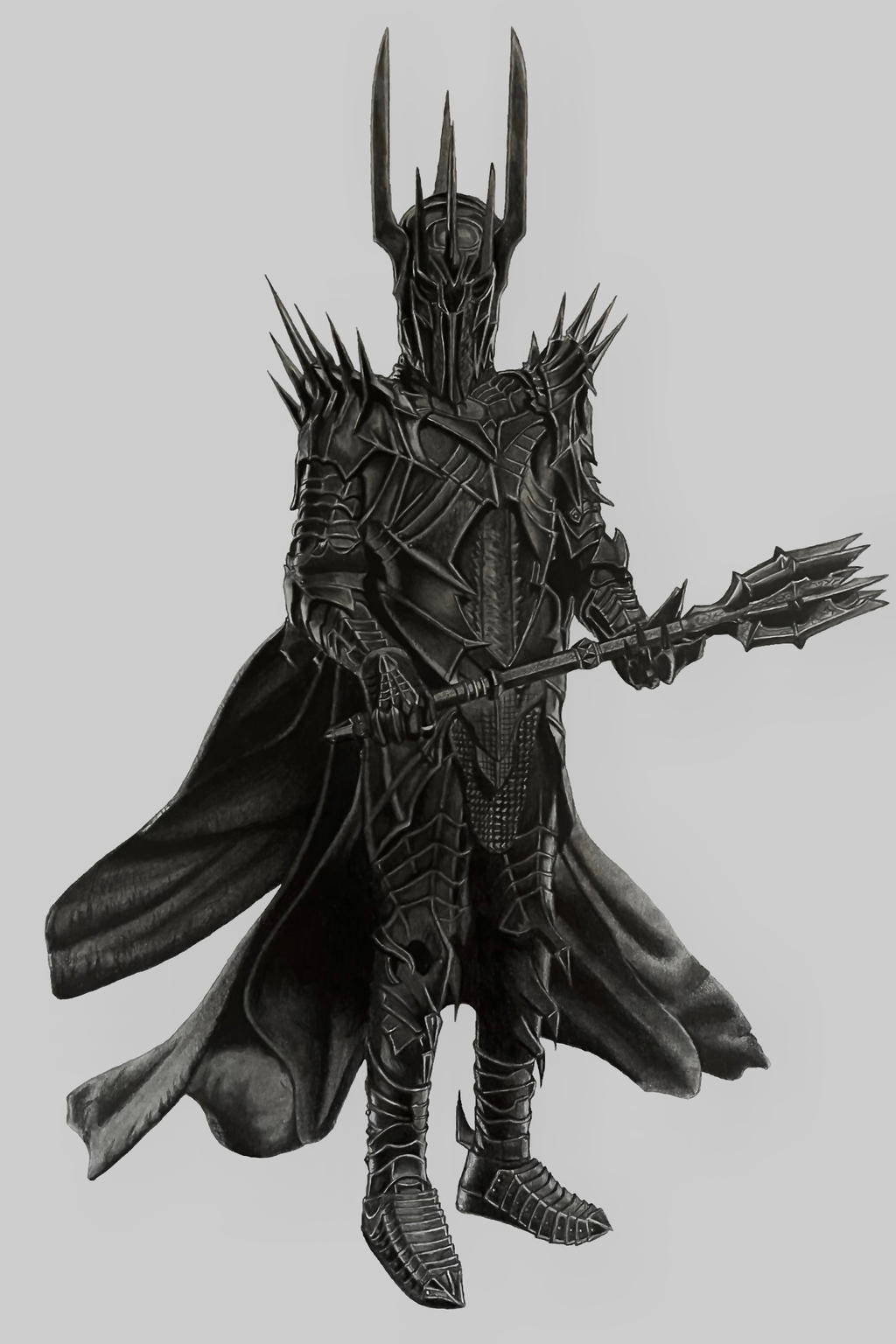 Sauron and Black Hand by dead01 on DeviantArt
