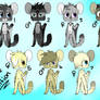 Sugar Glider Anthro Adopts Batch 1 *OPEN*