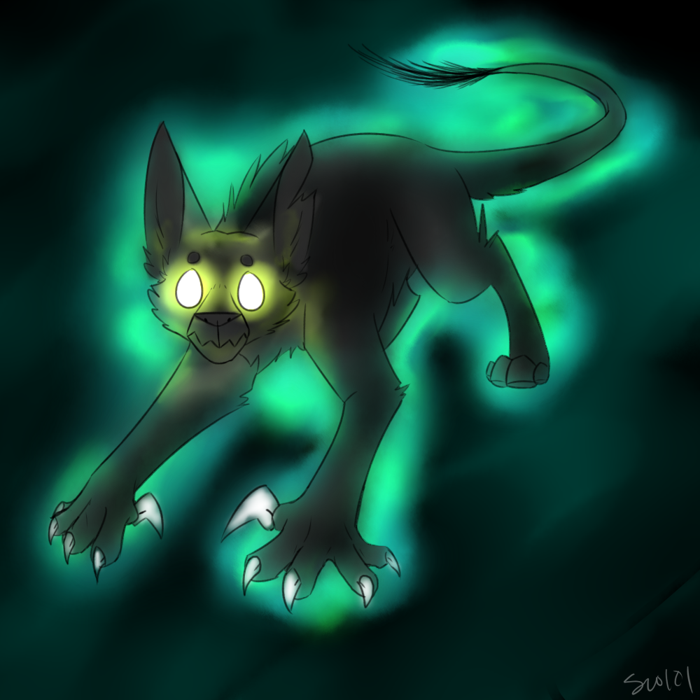 Iluminated panther thingy