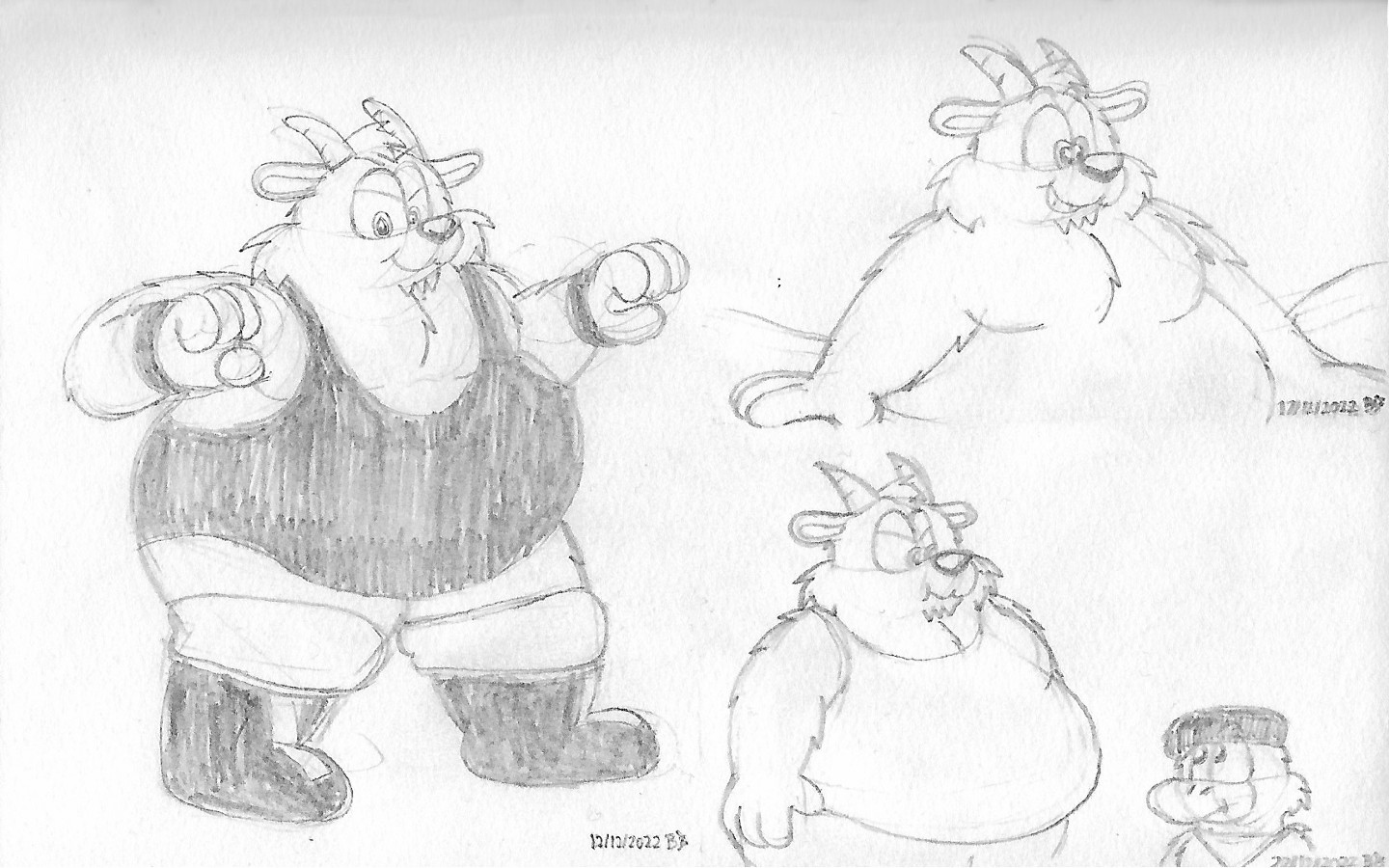 Deviantart Grumpy Goat Girthy Goat by BruBadger on DeviantArt