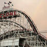 Cyclone, rainbow, Coney Island