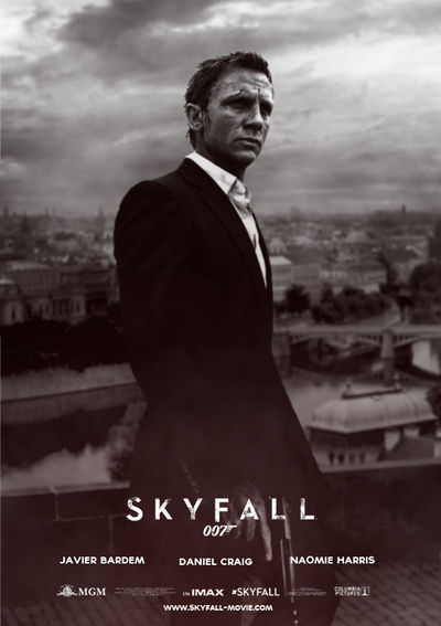 Skyfall poster by Predzk on DeviantArt