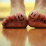 You make my toes smile