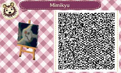Mimikyu normal and shiny Qr Code by toxicsquall on DeviantArt