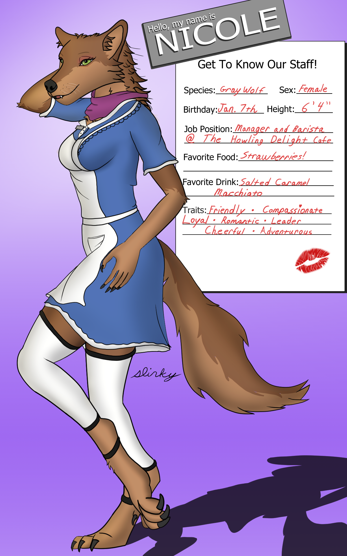 Get To Know Our Staff - Nicole (Reference Sheet)