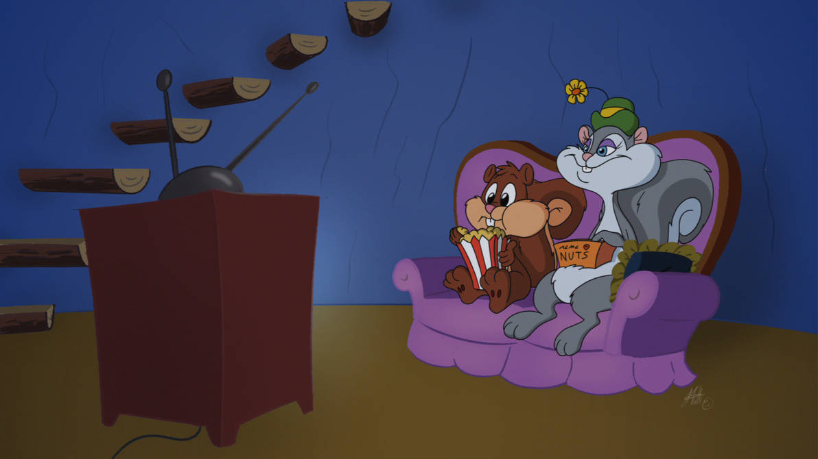 Quiet Night Of Loud Squirrels by hoffmadness on DeviantArt