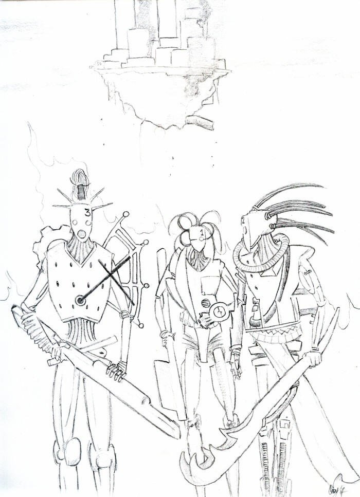 Machine Elves . Floating City by HazyDelirium on DeviantArt