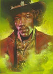 Jimi Hendrix by JeffLafferty