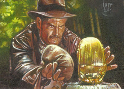 Indiana Jones 2 - Sketch Card