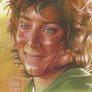 Frodo Sketch Card