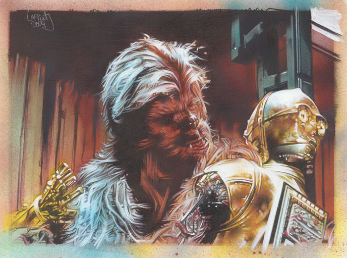 Chewbacca Fixes C3PO