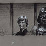 Darth Vader. Luke skywalker