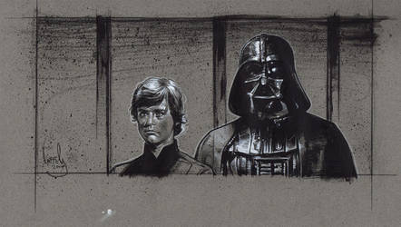 Darth Vader. Luke skywalker