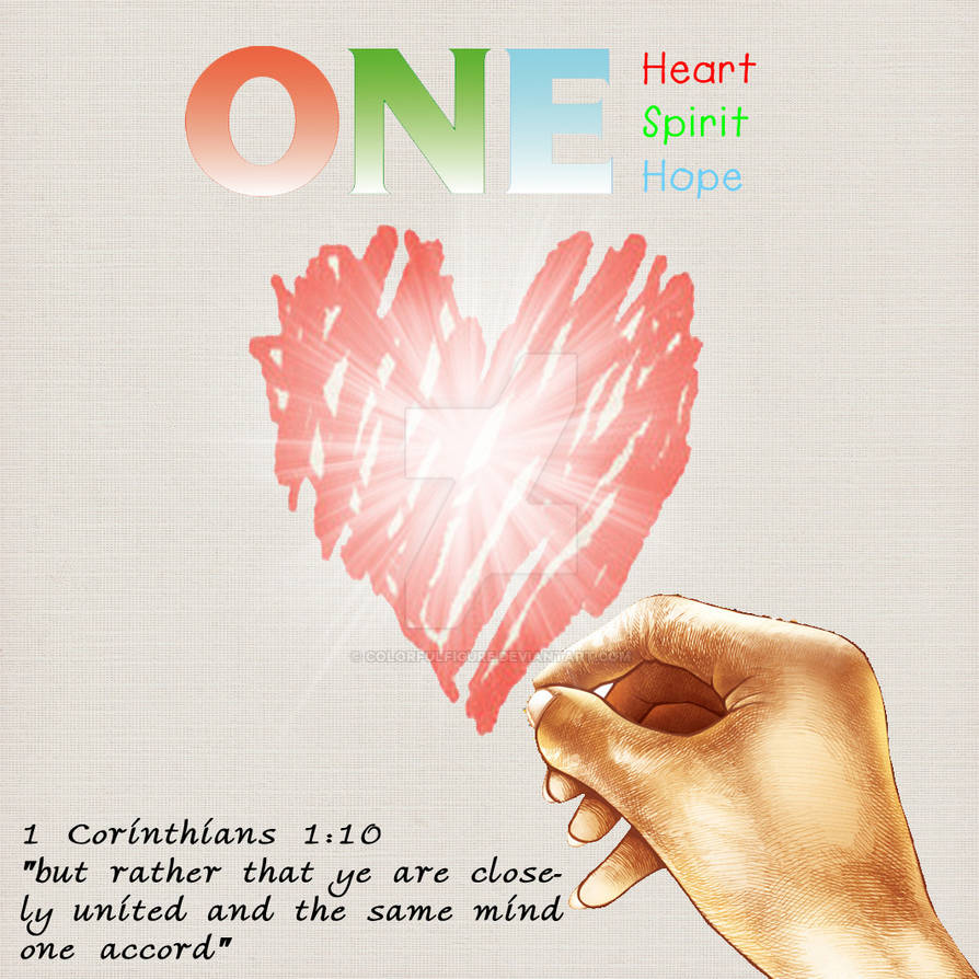 One Spritus One Heart, One Spirit and One Hope by colorfulfigure on DeviantArt