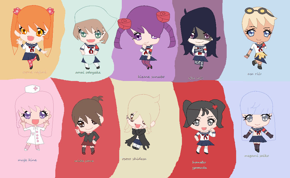 Yandere Sim Rivals by macattackforever on DeviantArt