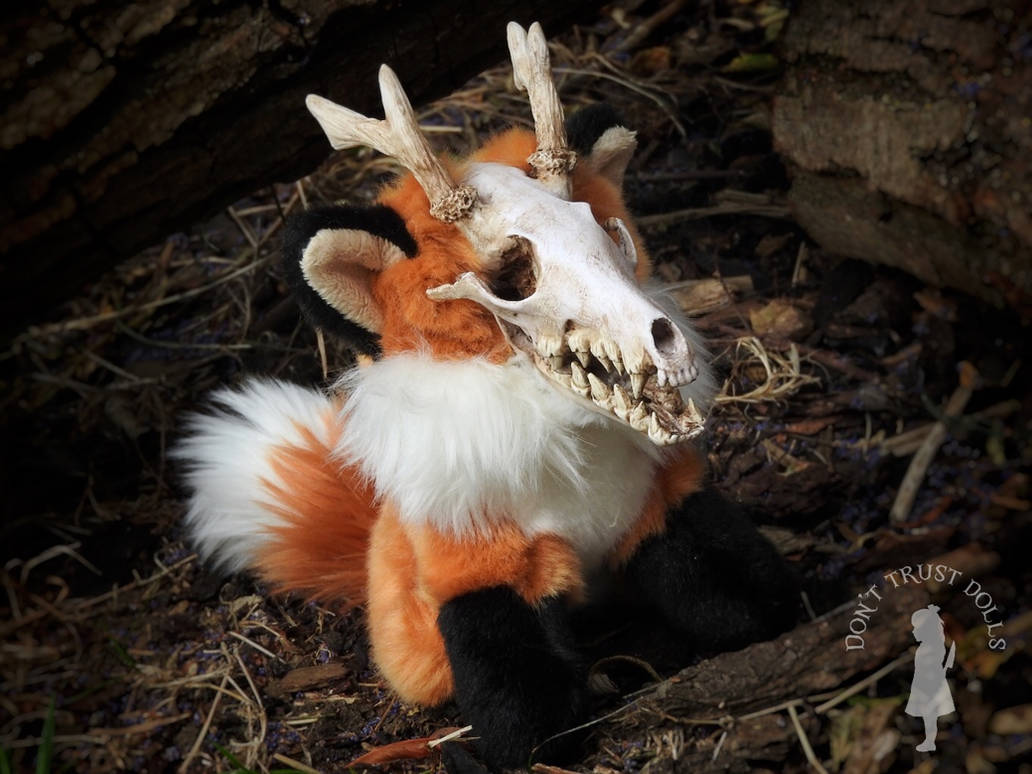 Fox/deer hybrid beast by DontTrustDolls on DeviantArt Fox/deer hybrid beast by DontTrustDolls on DeviantArt