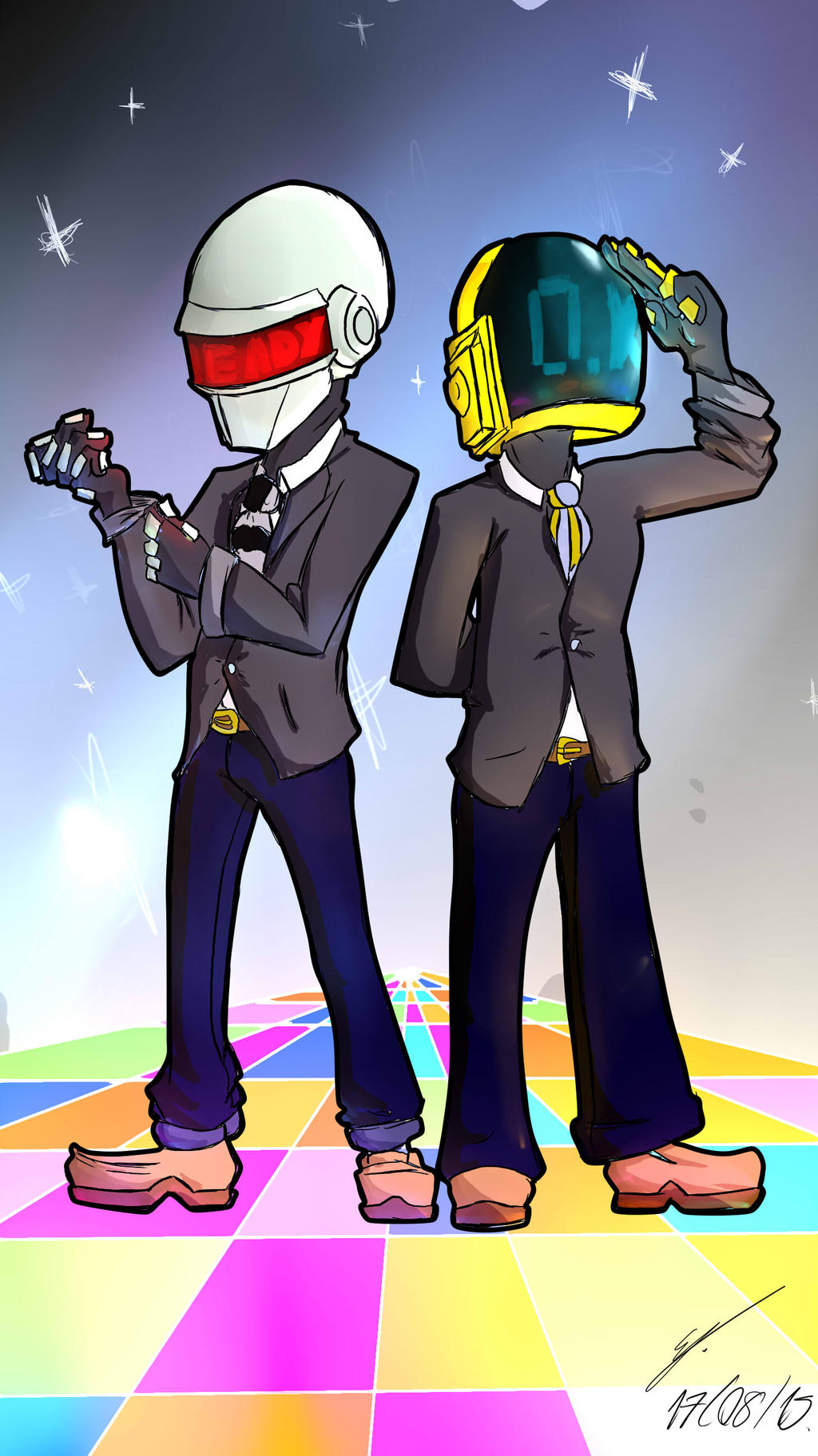 Daft Punk fan art - Random Access Memories by Ender-C-M on DeviantArt