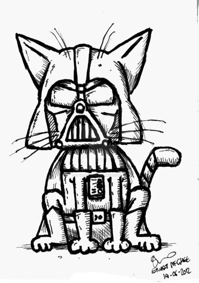 ACEO Darth Catder