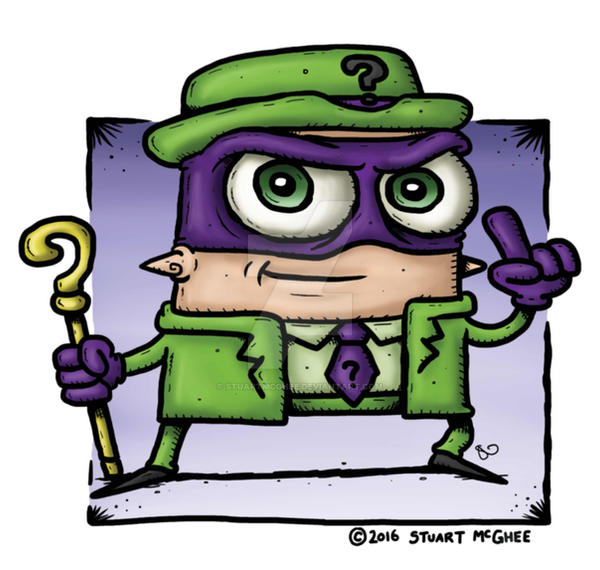 Tuesday The Riddler The Riddler by stuartmcghee on DeviantArt