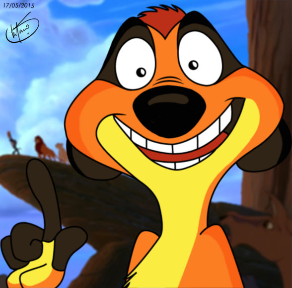 Timon - The Lion King by girardellisb on DeviantArt