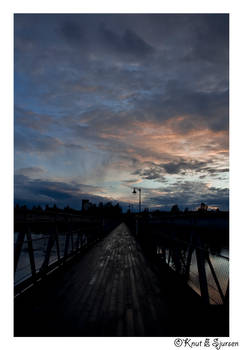 Sky and the bridge