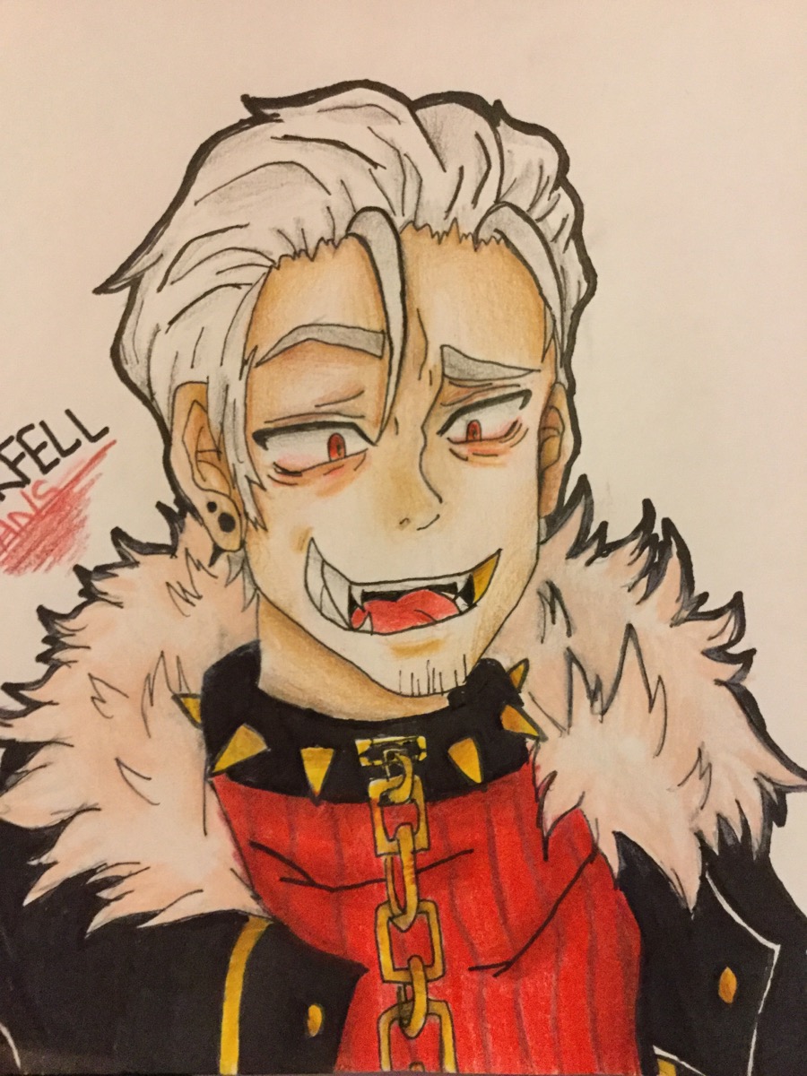 Underfell Sans - Human by Epic-Dash on DeviantArt